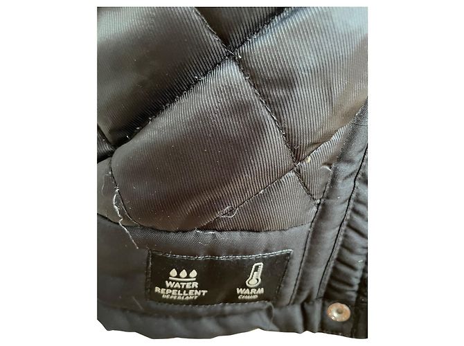 Parka IKKS WAY – Forro Sherpa Ultra Cálido – Talla 36 Negro - vista 13