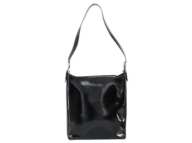 Salvatore Ferragamo Vala Lackleder Schwarz - Ansicht 2
