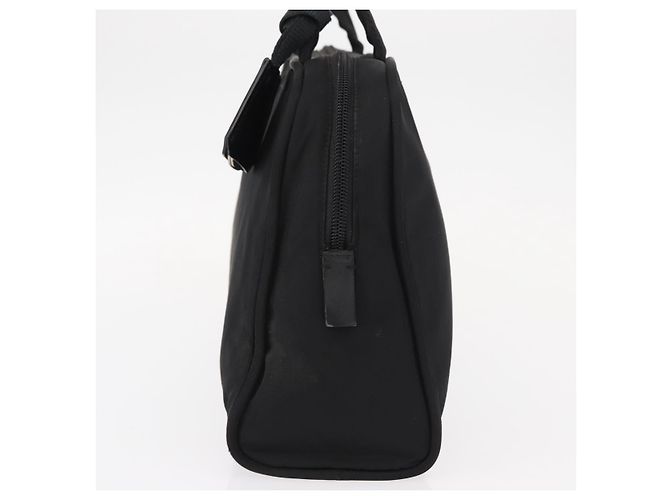 Borsa a Spalla Bowling Tessuto Media Prada Nero - vista 3