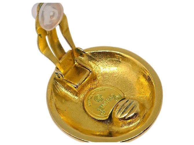 Chanel CC Round Metal D'oro - vista 4