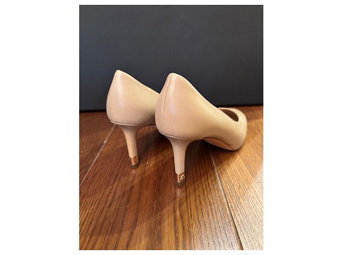Beige Lederabsätze Chanel 36 - Ansicht 3