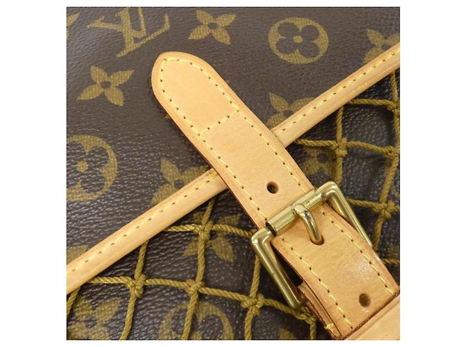 Borsa a Spalla Monogram Congo PM Louis Vuitton Marrone - vista 6