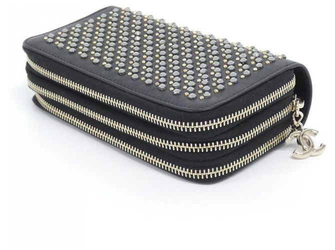 Chanel 81004 Leather Phone Case Black - view 3