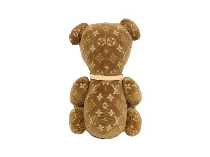 Ours en peluche Doudou Louis Vuitton GI0739 Marron - vue 3