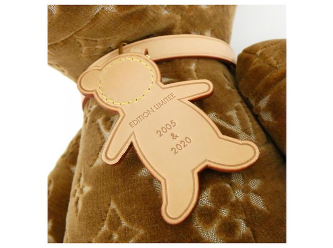 Ours en peluche Doudou Louis Vuitton GI0739 Marron - vue 5