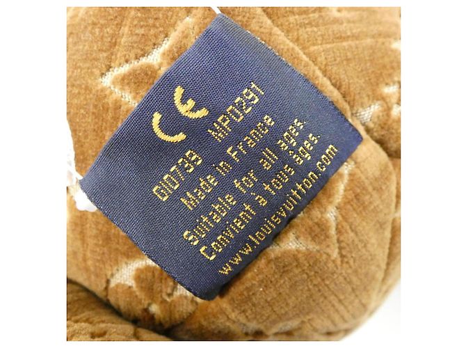 Ours en peluche Doudou Louis Vuitton GI0739 Marron - vue 6