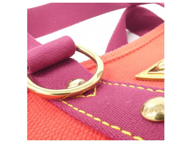 Louis Vuitton Antigua Cabas PM Handtasche Rot - Ansicht 4