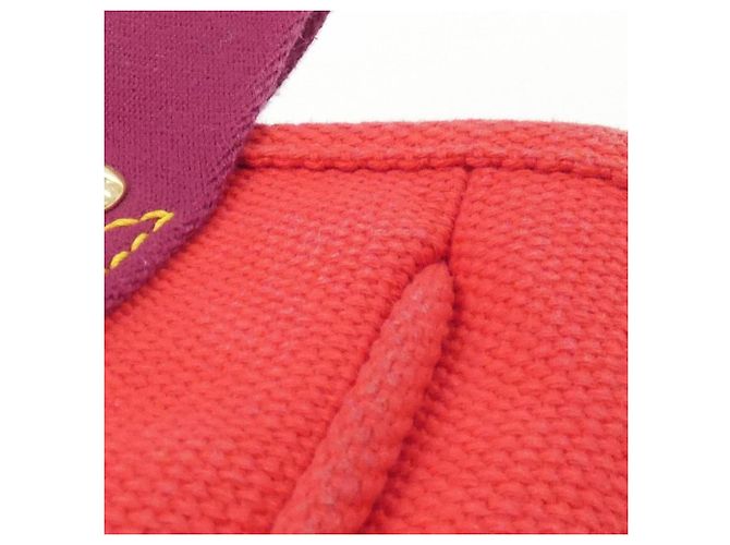 Louis Vuitton Antigua Cabas PM Handtasche Rot - Ansicht 7