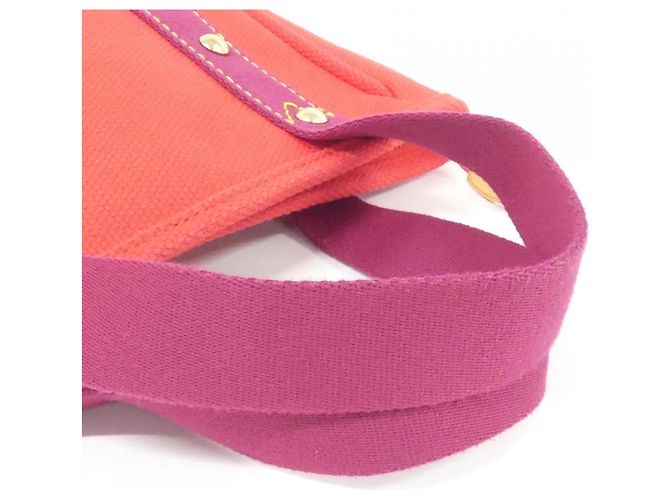 Louis Vuitton Antigua Cabas PM Handtasche Rot - Ansicht 9
