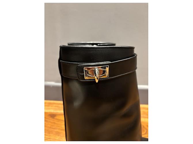 Givenchy Shark Pelle Nera 38 Nero - vista 10