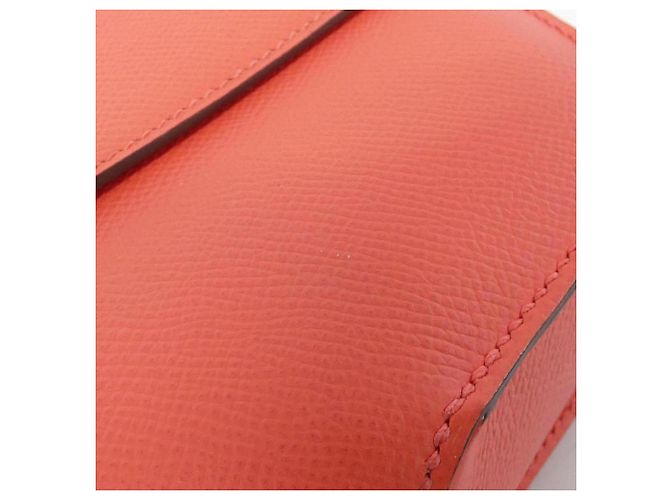 Borsa a Spalla Hermès CHERCHE MIDI Rosa - vista 4