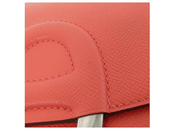 Borsa a Spalla Hermès CHERCHE MIDI Rosa - vista 5