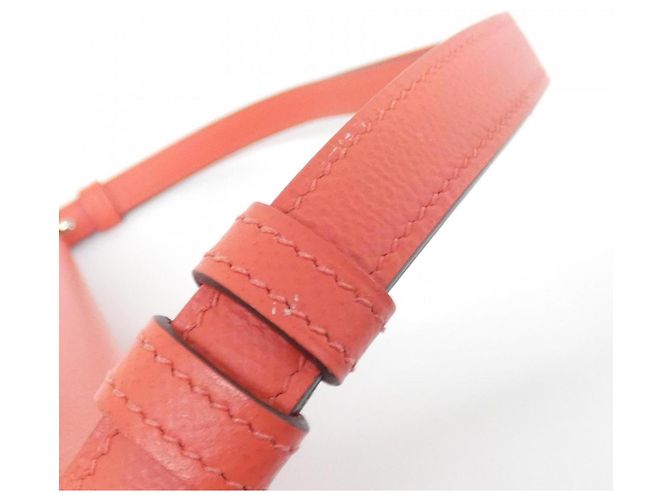 Borsa a Spalla Hermès CHERCHE MIDI Rosa - vista 7