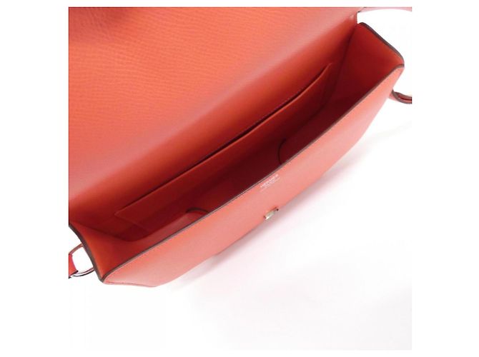 Borsa a Spalla Hermès CHERCHE MIDI Rosa - vista 8