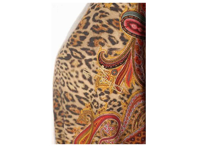 Etro Accappatoio in cotone marrone - vista 3