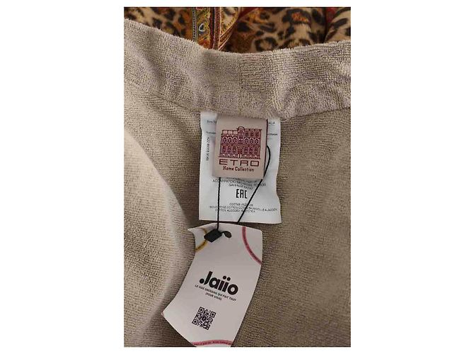 Etro Accappatoio in cotone marrone - vista 6