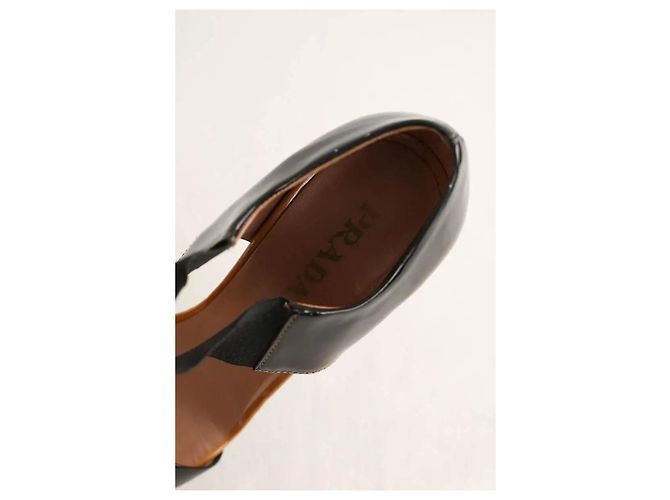 Prada Beige lackleder Absätze - Ansicht 4