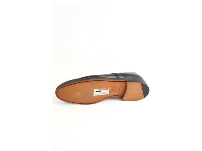 Sandro Schwarze Leder Schnürschuhe - Ansicht 6