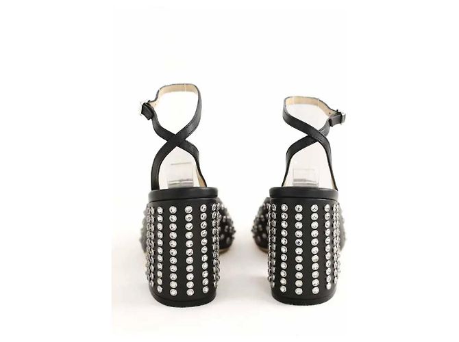 Jimmy Choo Tacones de cuero negros - vista 2