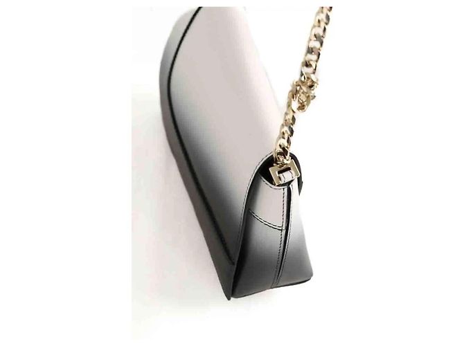 Elie Saab Borsa a spalla in pelle grigia - vista 2