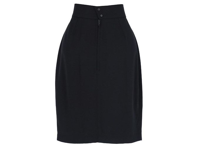 Falda negra Thierry Mugler Negro - vista 2