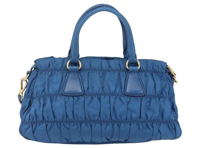 Bolso satchel convertible Prada Gaufre Tessuto mediano - vista 2