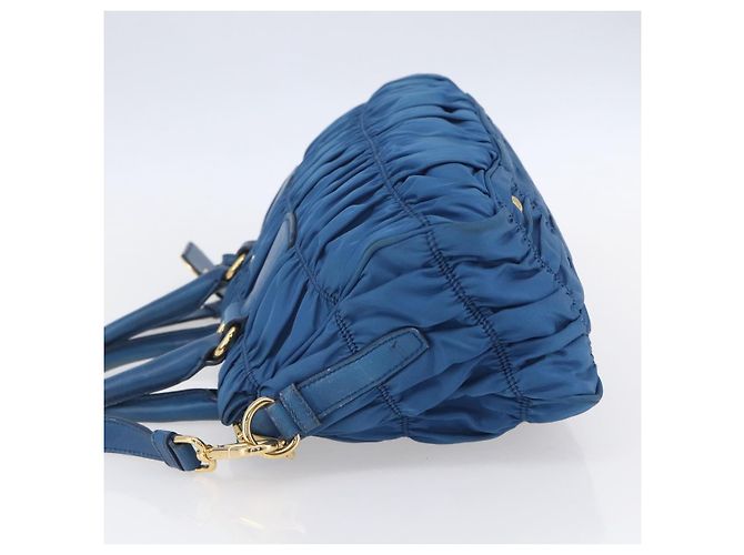 Bolso satchel convertible Prada Gaufre Tessuto mediano - vista 3