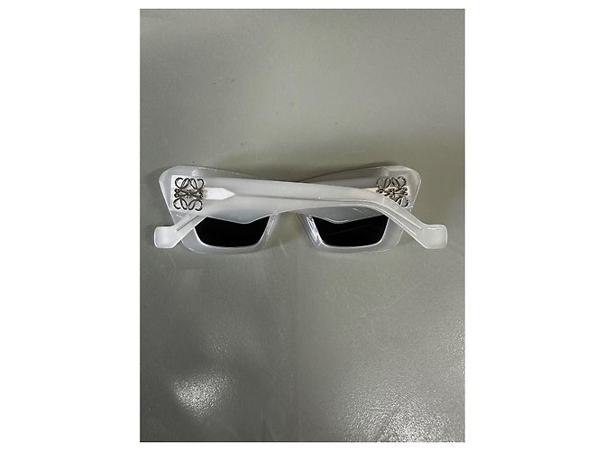 Loewe Gafas de sol cat-eye Anagram Celate Blanco - vista 2