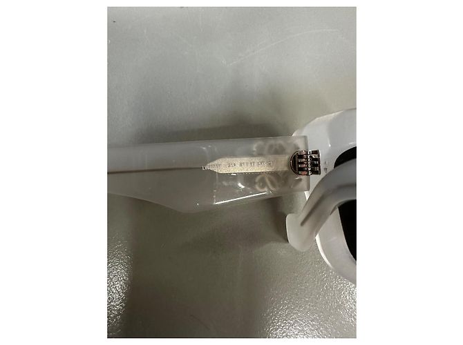 Loewe Gafas de sol cat-eye Anagram Celate Blanco - vista 4