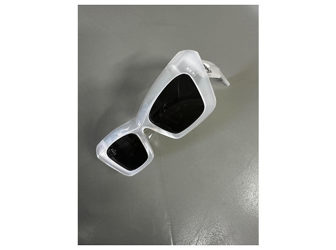 Loewe Gafas de sol cat-eye Anagram Celate Blanco - vista 7