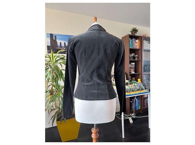 Blazer Chantal Thomass de algodón negro - vista 5