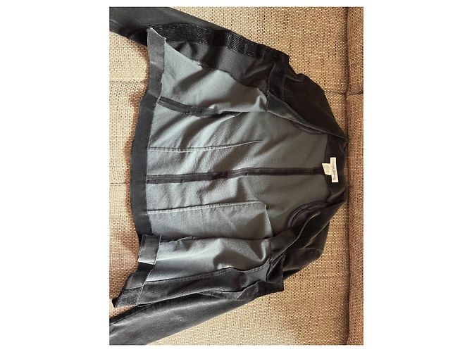 Blazer Chantal Thomass de algodón negro - vista 9