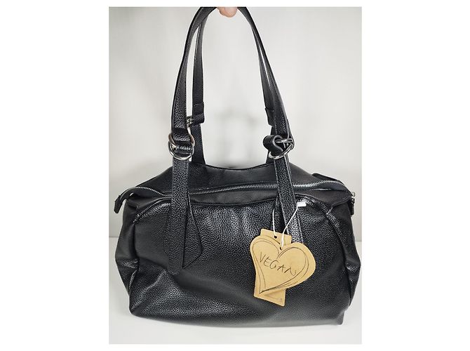 Borsa Tote Vivienne Westwood Nera Nero - vista 4