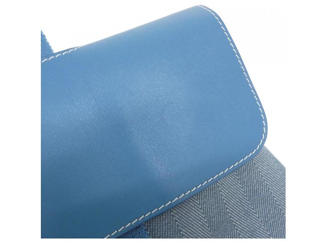 Borsa a mano Hermès Valparaiso PM Blu - vista 4