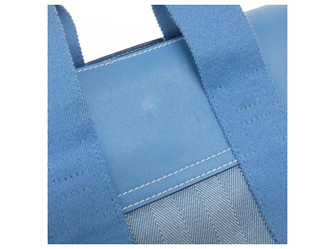 Borsa a mano Hermès Valparaiso PM Blu - vista 5