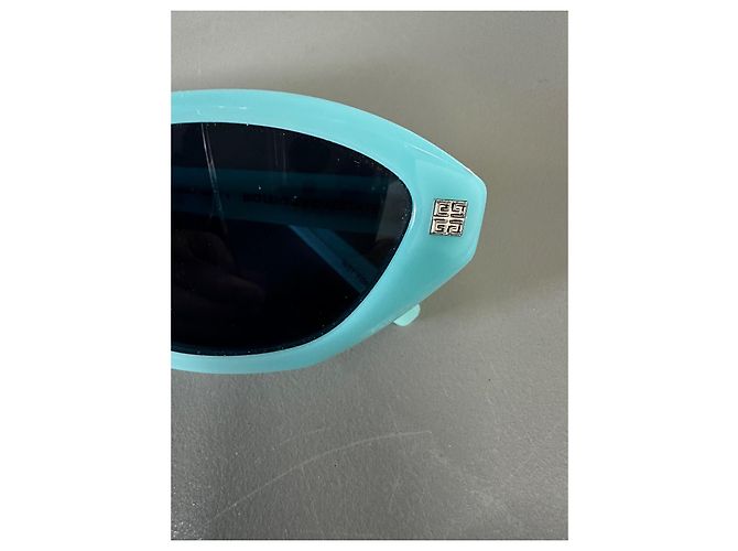 Occhiali da sole Givenchy GV Day Cat Eye da 55 mm in azzurro/blu lucido - vista 10