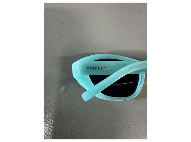 Occhiali da sole Givenchy GV Day Cat Eye da 55 mm in azzurro/blu lucido - vista 12