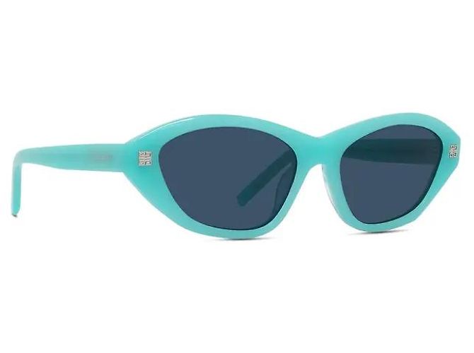 Occhiali da sole Givenchy GV Day Cat Eye da 55 mm in azzurro/blu lucido - vista 6