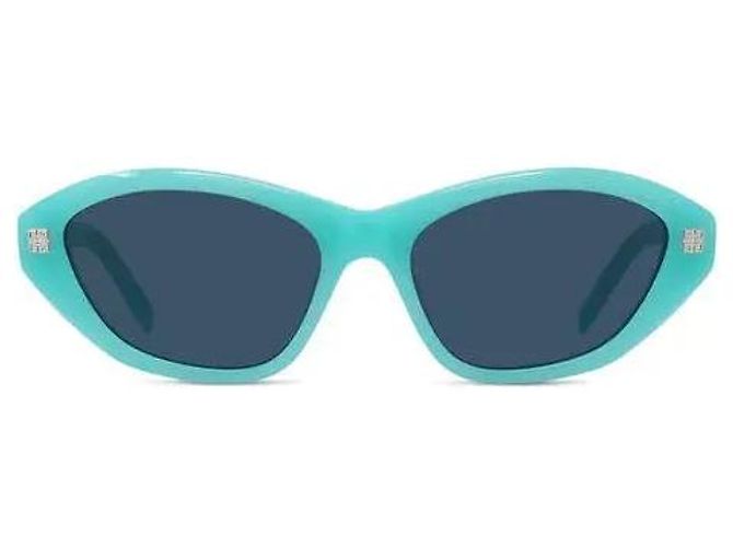 Occhiali da sole Givenchy GV Day Cat Eye da 55 mm in azzurro/blu lucido - vista 8