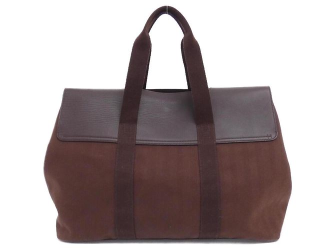 Borsa a mano Hermès Valparaiso GM Marrone - vista 2