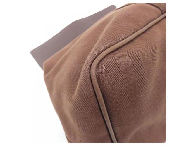 Borsa a mano Hermès Valparaiso GM Marrone - vista 3
