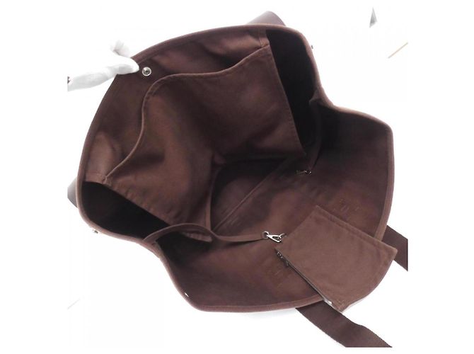 Borsa a mano Hermès Valparaiso GM Marrone - vista 7