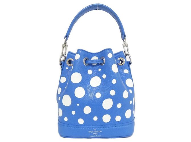 Noe Borsa a Spalla Nano Noé in Monogram Empreinte Louis Vuitton Blu - vista 2