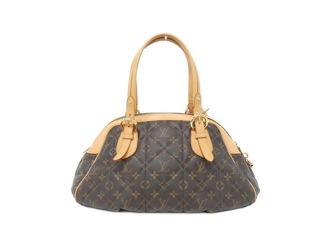 Borsa a mano Bowling Monogram Louis Vuitton Marrone - vista 2