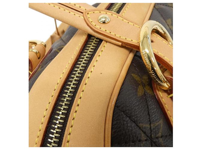 Borsa a mano Bowling Monogram Louis Vuitton Marrone - vista 6
