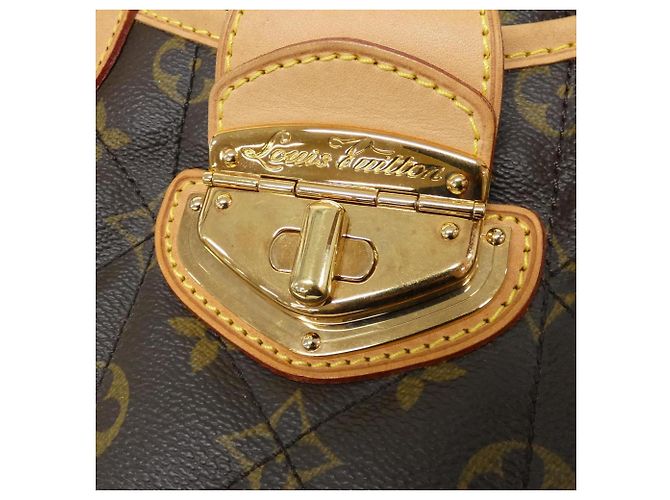 Borsa a mano Bowling Monogram Louis Vuitton Marrone - vista 7