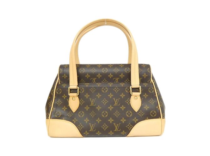 Louis Vuitton Monogram Beverly GM Shoulder Bag Brown - view 2