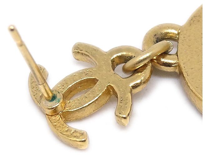 Chanel CC Star Dangle Metall mit Emaille Golden - Ansicht 3