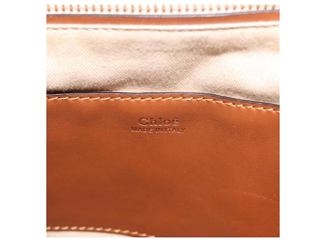 Chloé Borsa a tracolla Chloe Lexa in suede media - vista 6