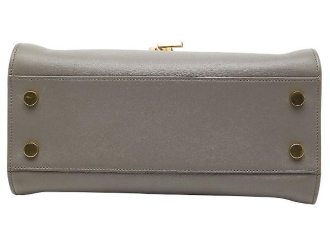 Borsa a mano/ Borsa a spalla Baby Cabas Saint Laurent Marrone - vista 3
